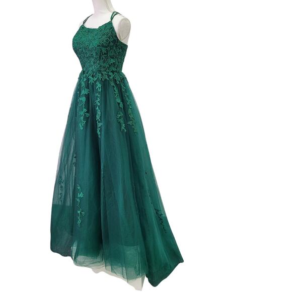 Beautiful Formal Gown Prom Dress Wedding Party Bridesmaid MOTB - Picture 13 of 14